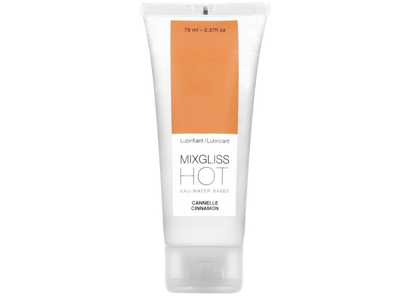 MIXGLISS - HEAT EFFECT LUBRICANT CINNAMON FLAVOR 70ML