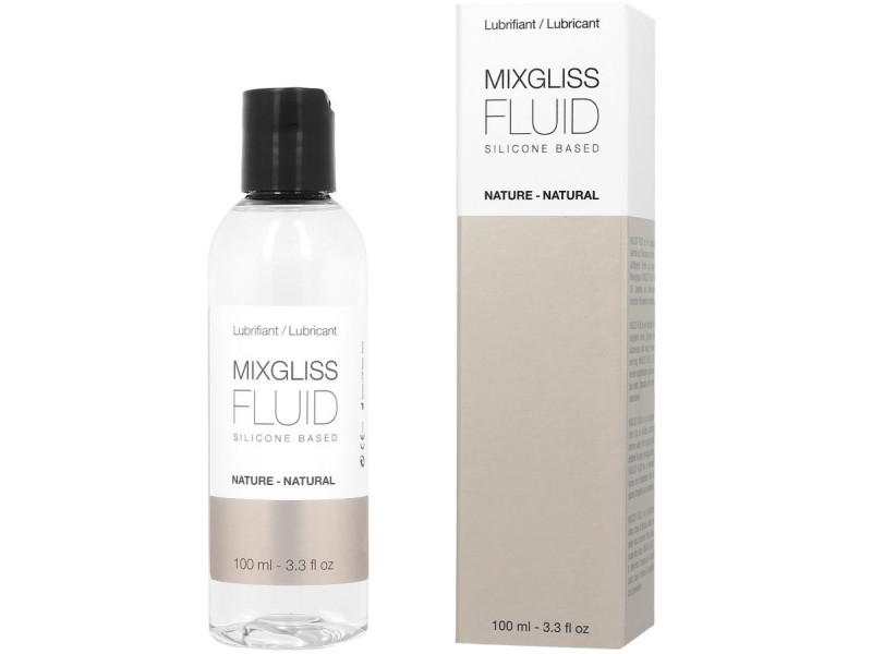 MIXGLISS - NATURAL SILICONE BASE LUBRICANT 100ML