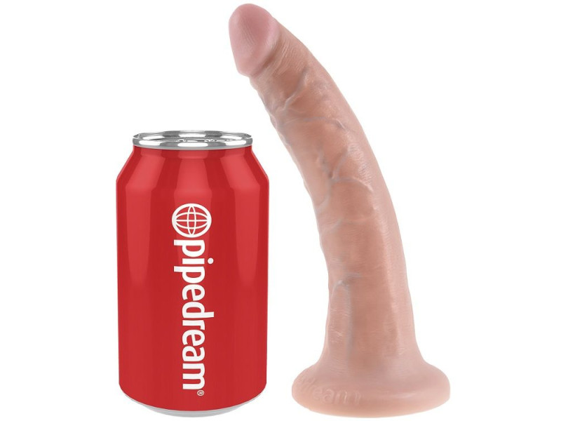 KING COCK - 7 DILDO FLESH 17.8 CM