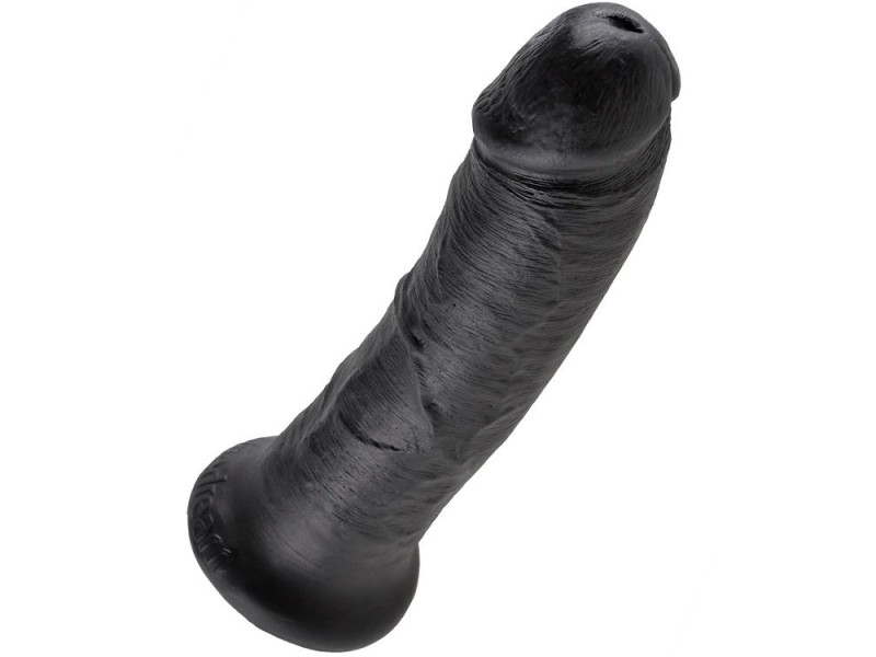 KING COCK - 8 DILDO BLACK 20.3 CM