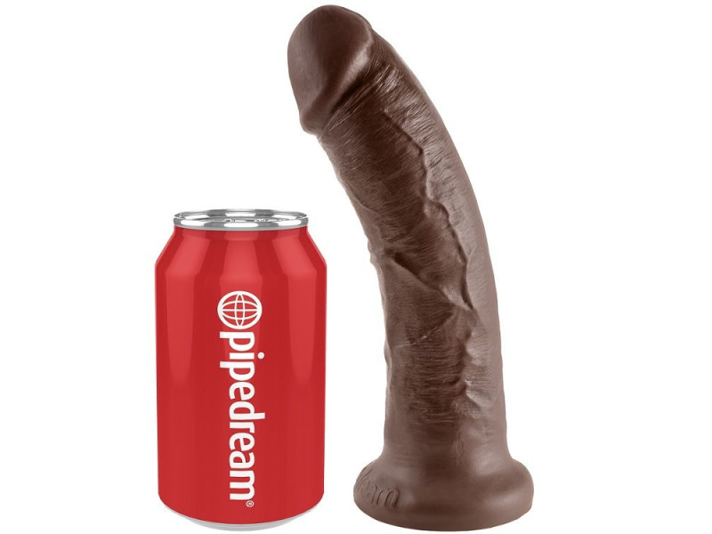 KING COCK - 8 DILDO BROWN 20.3 CM