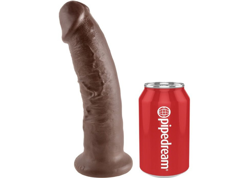 KING COCK - 9 DILDO BROWN 22.9 CM