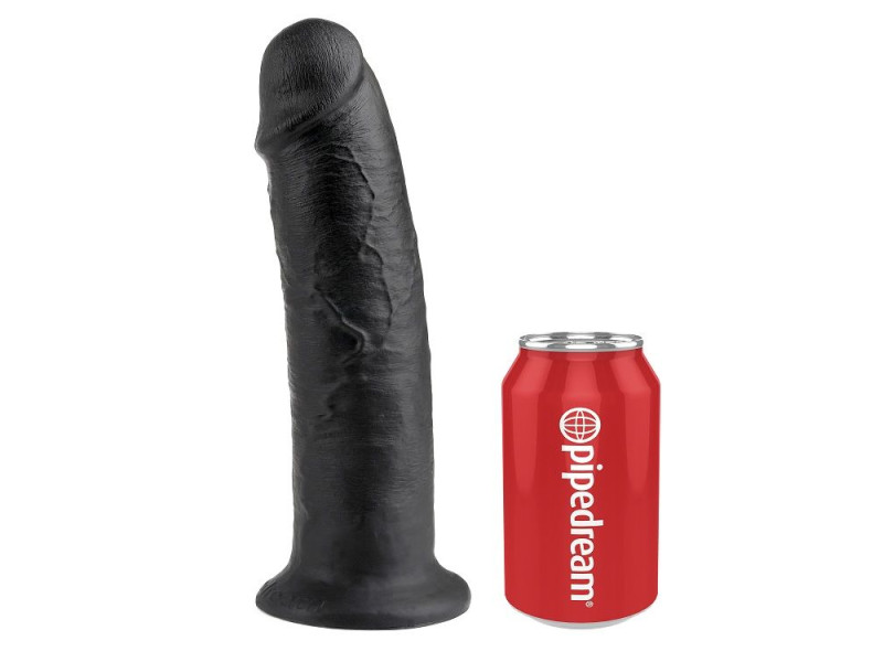 KING COCK - 10 DILDO BLACK 25 CM