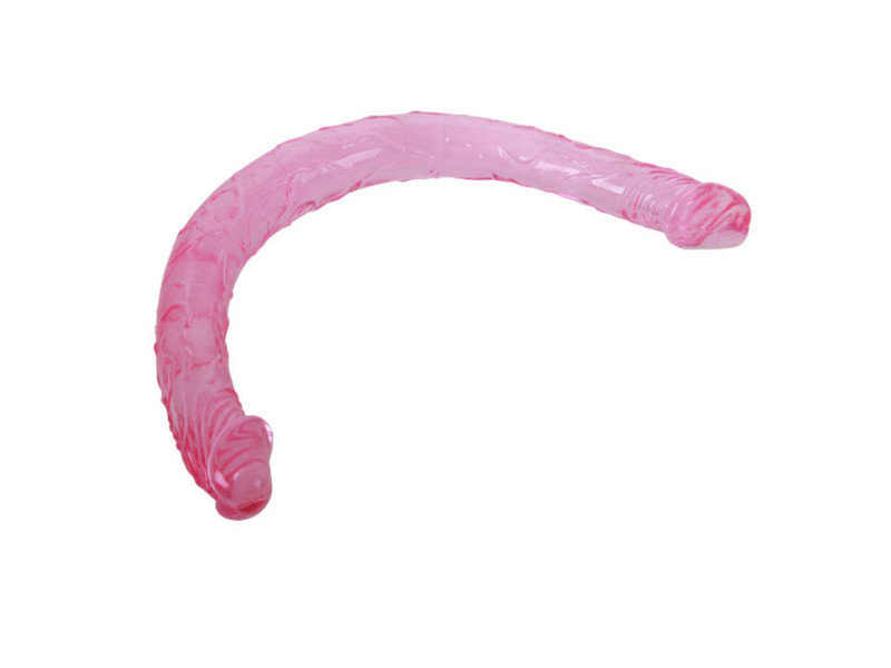 BAILE - PINK DOUBLE DONG 44.5 CM