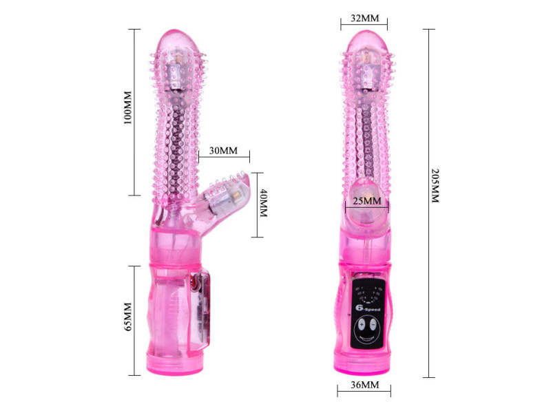 BAILE - INTIMATE LOVER TEASE LILAC VIBRATOR