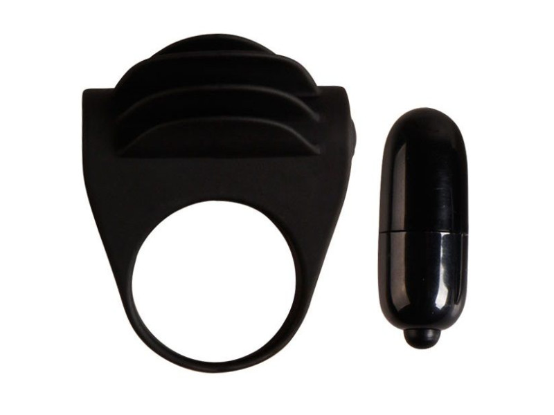 PRETTY LOVE - CHESTER BLACK VIBRATOR RING