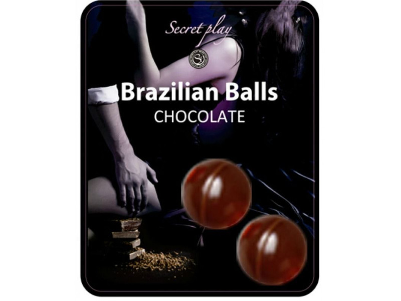 SECRETPLAY - 2 BRAZILIAN BALLS CHOCOLAT