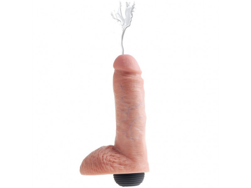 KING COCK - REALISTIC NATURAL EJACULATOR PENIS 20.32 CM