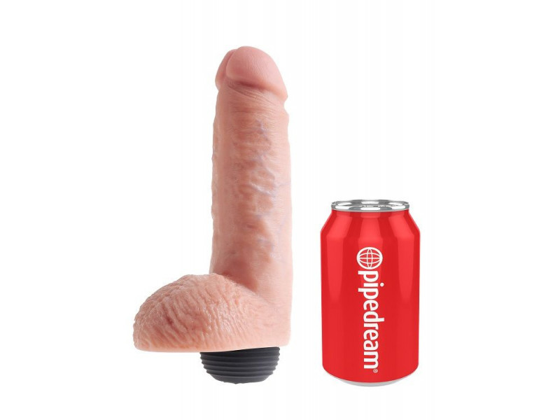 KING COCK - REALISTIC NATURAL EJACULATOR PENIS 20.32 CM