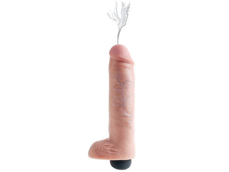 KING COCK - REALISTIC NATURAL EJACULATOR PENIS 25.40 CM