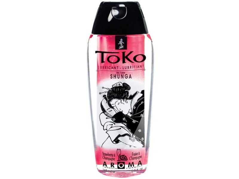 SHUNGA - TOKO STRAWBERRY AND CHAMPAGNE LUBRICANT AROMA