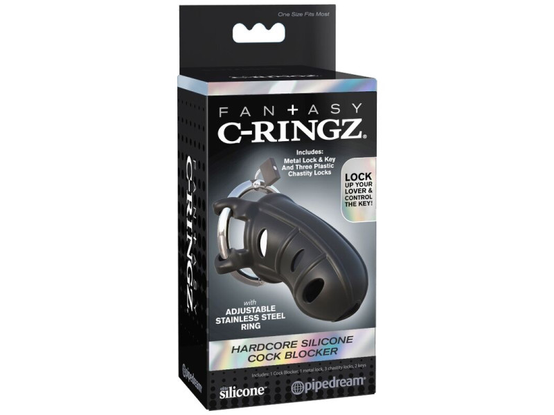 FANTASY C-RINGZ - EXTREME SILICONE COCK BLOCKER