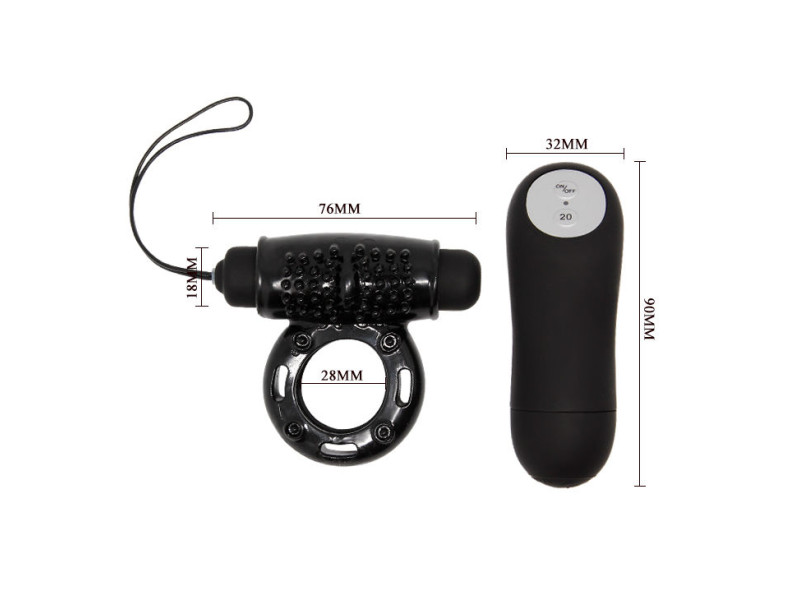 BAILE - RING REMOTE CONTROL BLACK 20V