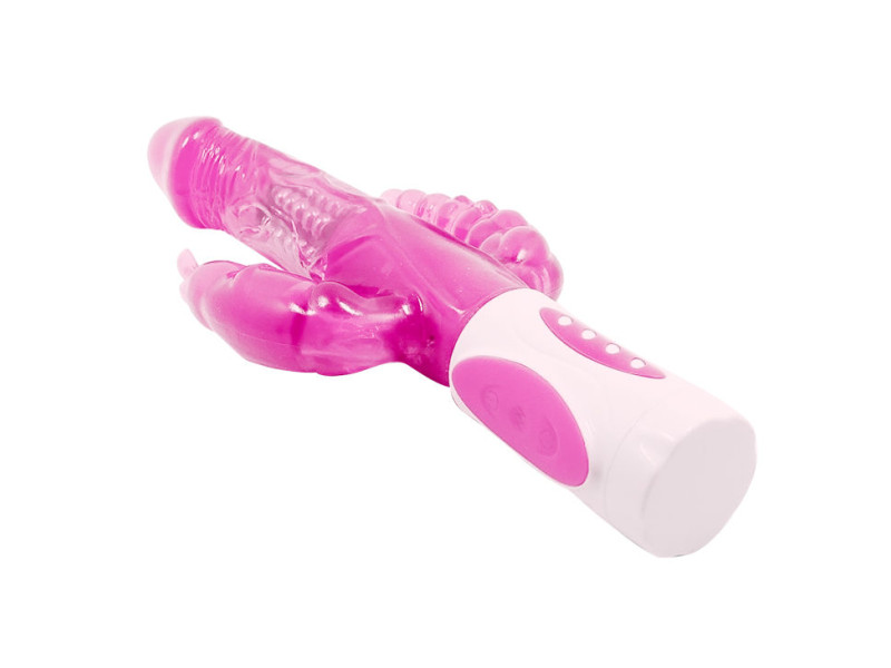 BAILE - PRETTY BUNNY TRIPLE VIBRATOR ROTATOR