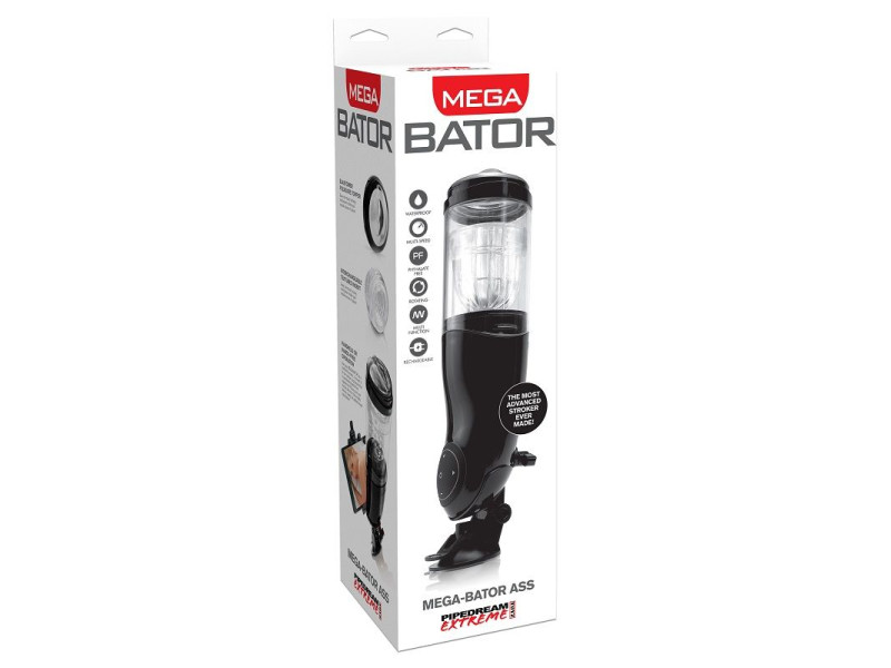 EXTREME TOYZ - PDX MEGA BATOR USB MALE MASTURBATOR ANO BLACK