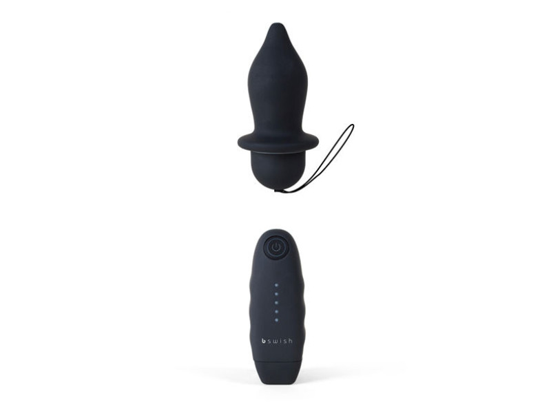 B SWISH - BFILLED CLASSIC VIBRATING PLUG BLACK