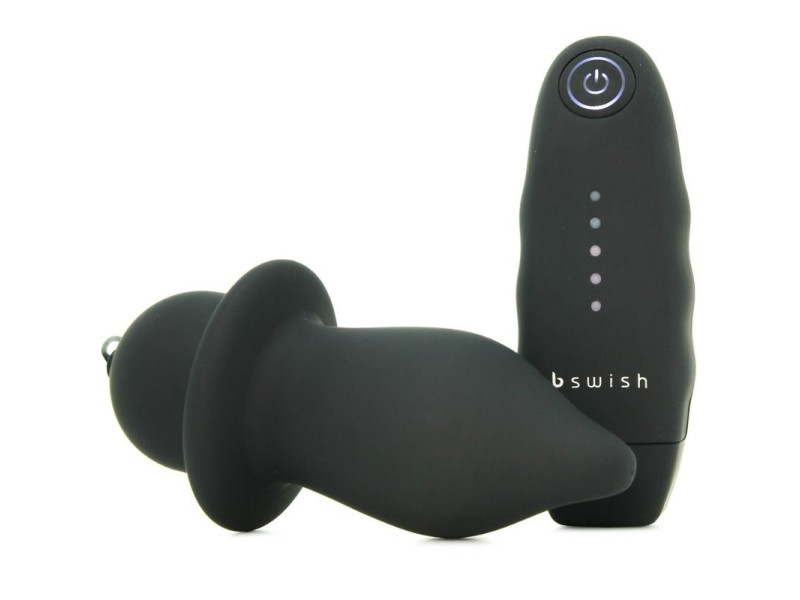 B SWISH - BFILLED CLASSIC VIBRATING PLUG BLACK