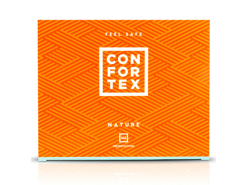 CONFORTEX - CONDOM NATURE BOX 144 UNITS