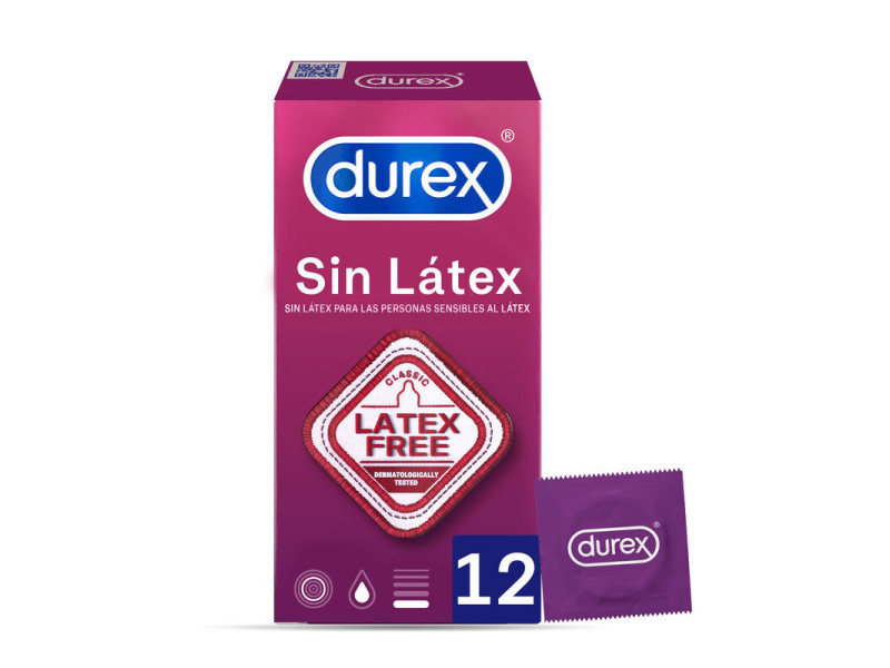 DUREX - CONDOMS LATEX FREE 12 UNITS