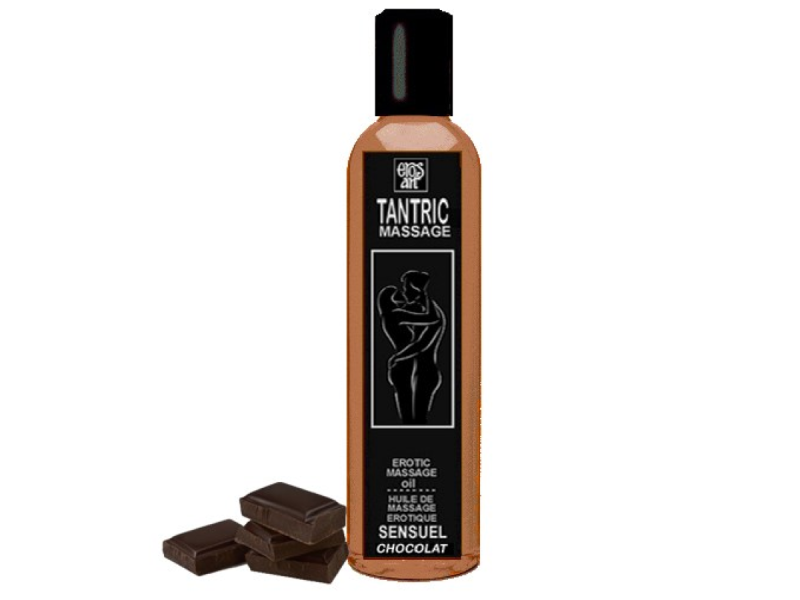 EROS-ART - NATURAL TANTRIC MASSAGE OIL AND CHOCOLATE APHRODISIAC 100 ML