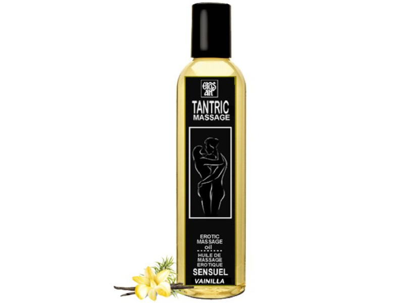 EROS-ART - NATURAL TANTRIC MASSAGE OIL AND APHRODISIAC VANILLA 30 ML