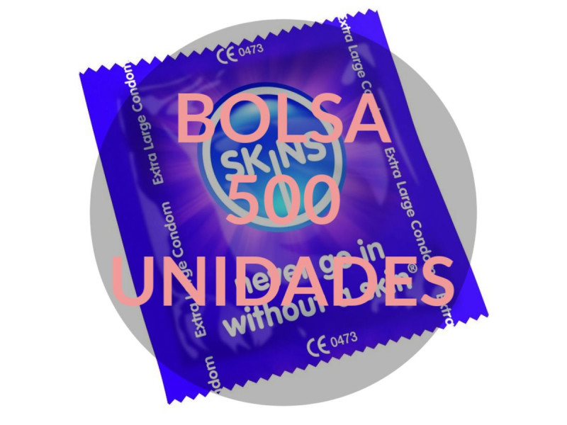 SKINS - CONDOM EXTRA LARGE BAG 500