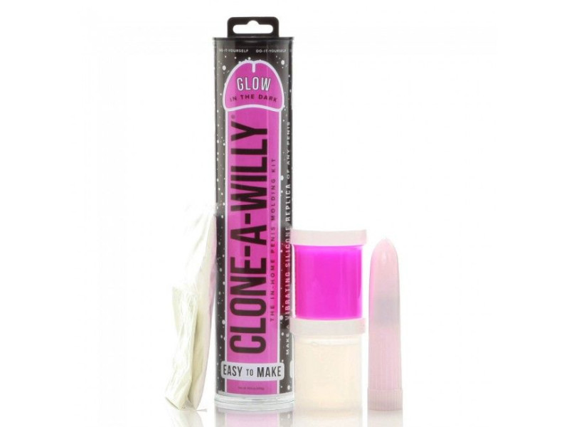 CLONE A WILLY - LUMINESCENT PINK PENIS CLONER WITH VIBRATOR