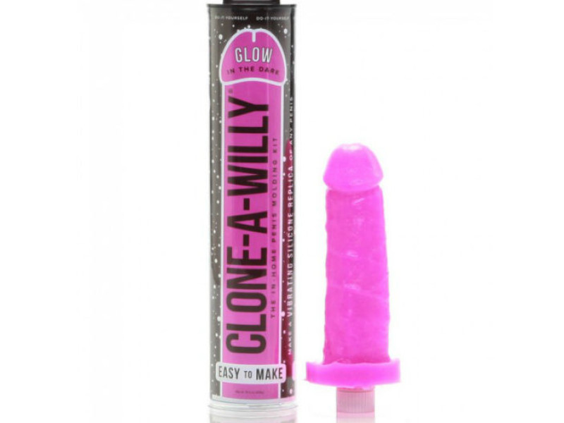 CLONE A WILLY - LUMINESCENT PINK PENIS CLONER WITH VIBRATOR