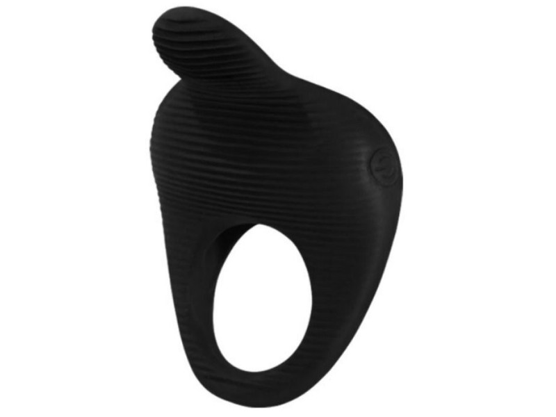 PRETTY LOVE - THIMBLE VIBRATOR RING BLACK