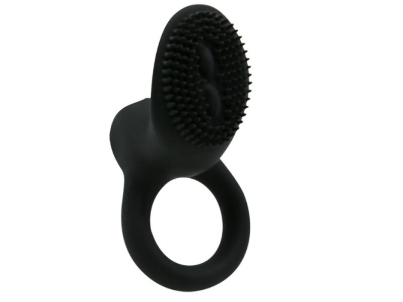 PRETTY LOVE - COBRA VIBRATOR RING BLACK