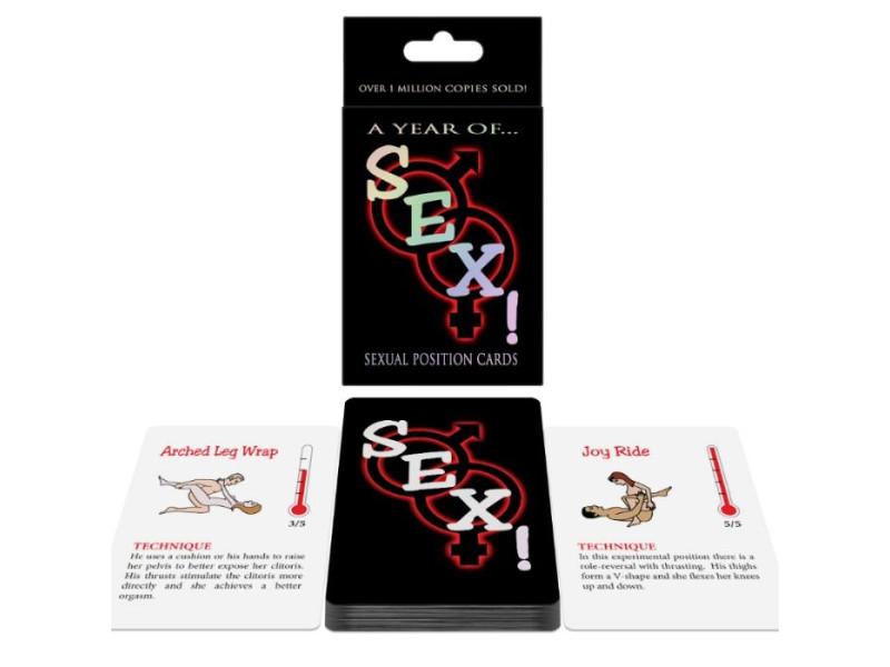 KHEPER GAMES - SEXUAL POSITION CARDS A YEAR OF...SEX!