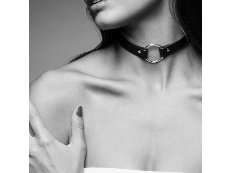 BIJOUX INDISCRETS MAZE - BLACK CHOKER NECKLACE