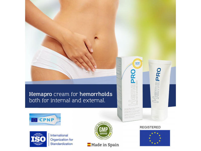 500 COSMETICS - HEMAPRO CREAM FOR HEMORRHOIDS TREATMENT