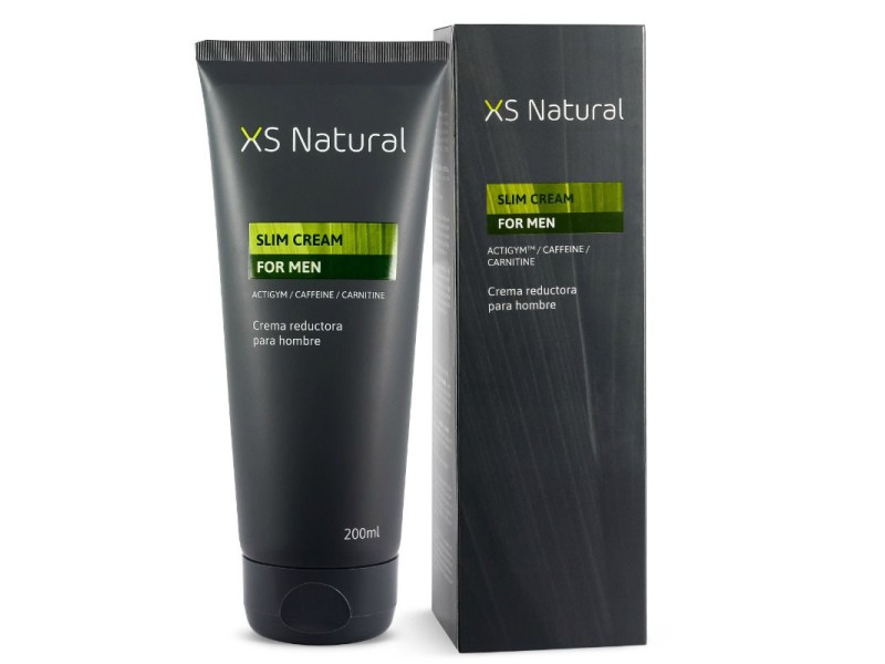 500 COSMETICS - XS NATURAL CREAM FOR MEN. SLIMMING CREAM AND FAT BURNER TO REDUCE ABDOMEN FAT