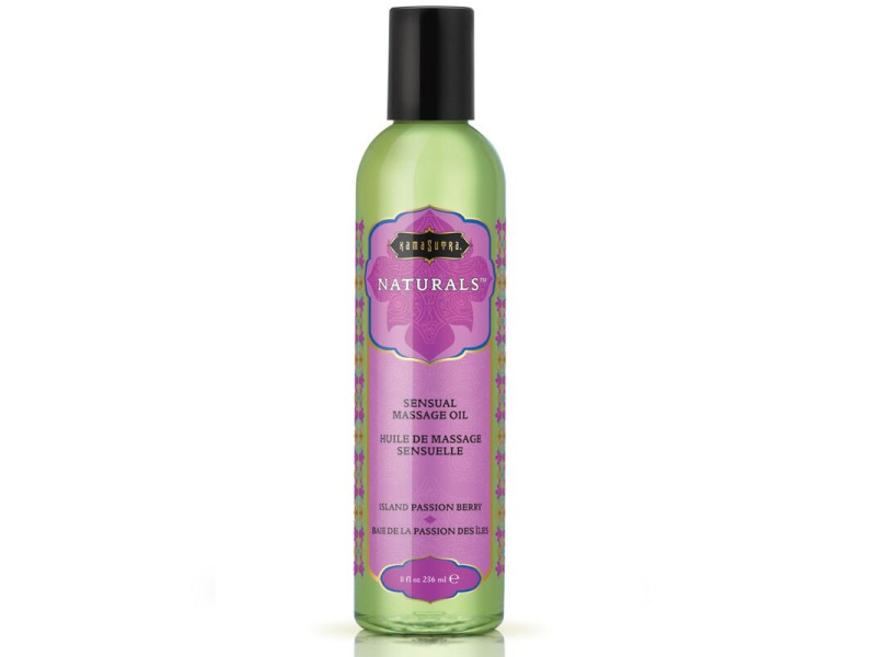 KAMASUTRA - NATURAL MASSAGE OIL PASSION BERRY 236 ML