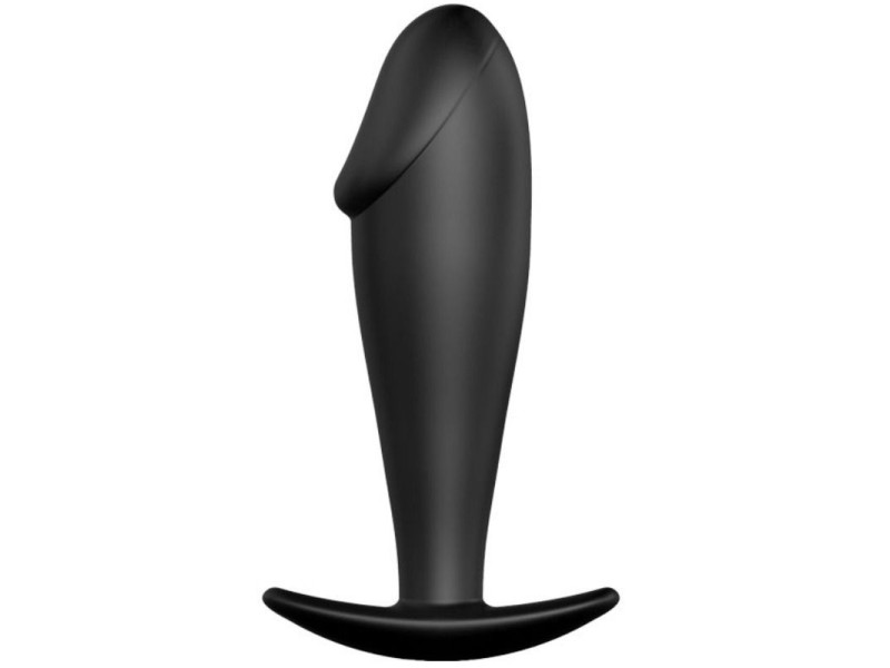 PRETTY LOVE - ANAL PLUG SILICONE PENIS FORM BLACK