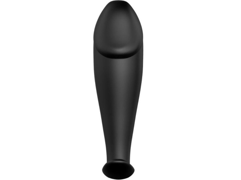 PRETTY LOVE - ANAL PLUG SILICONE PENIS FORM BLACK