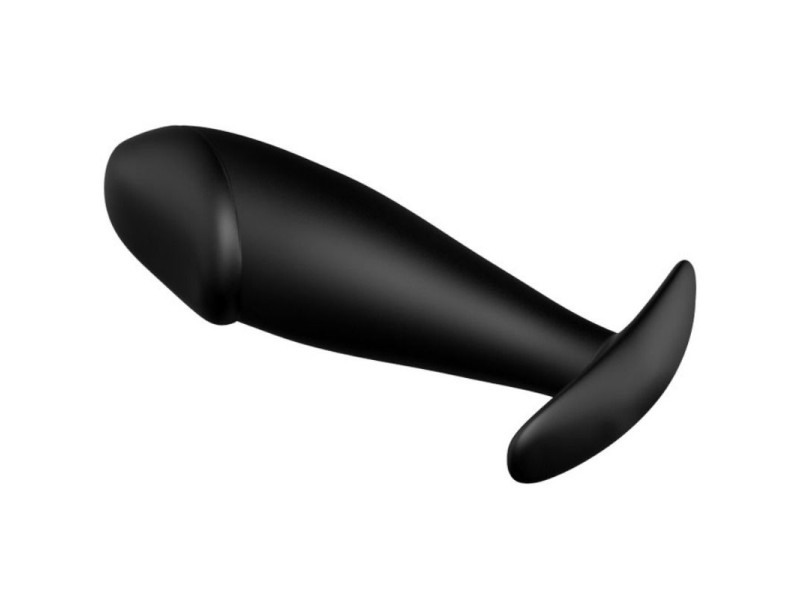 PRETTY LOVE - ANAL PLUG SILICONE PENIS FORM BLACK