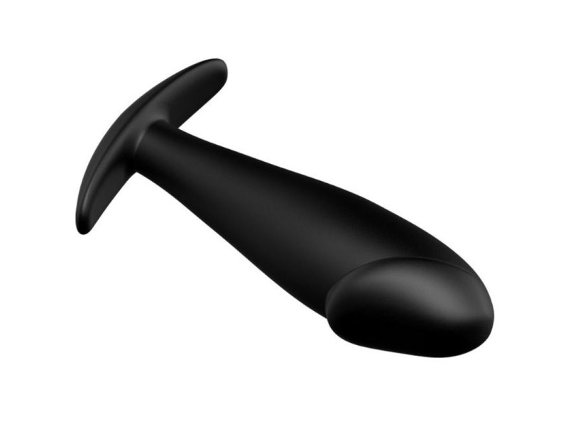 PRETTY LOVE - ANAL PLUG SILICONE PENIS FORM BLACK