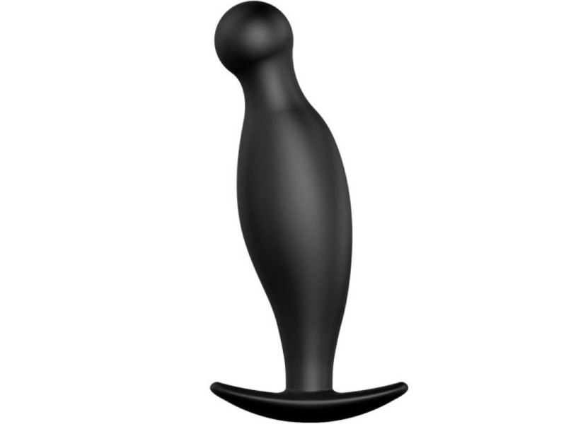 PRETTY LOVE - SILICONE ANAL PLUG 11.7 CM BLACK