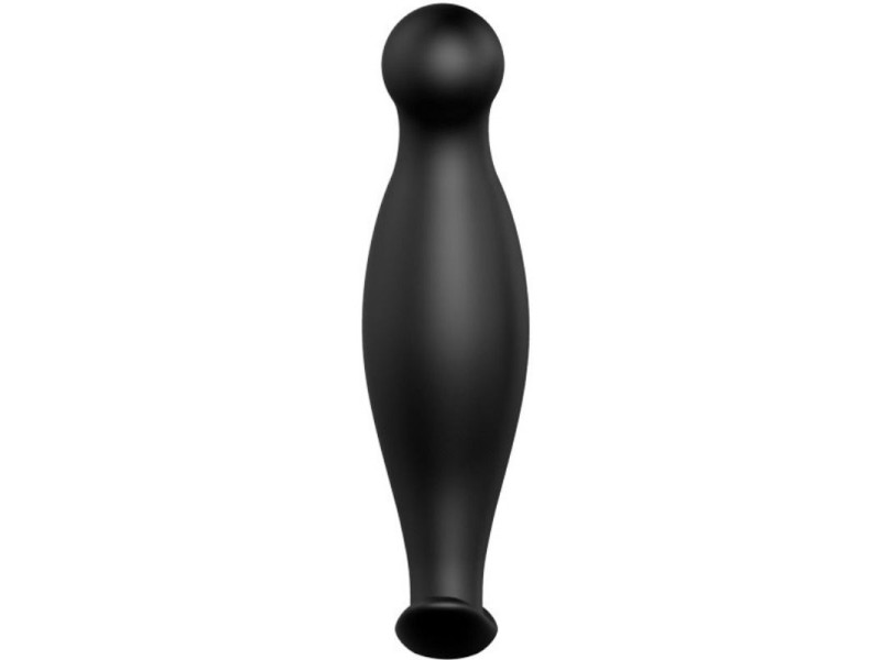 PRETTY LOVE - SILICONE ANAL PLUG 11.7 CM BLACK