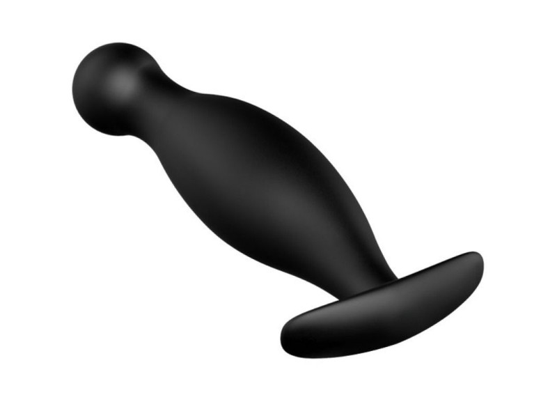 PRETTY LOVE - SILICONE ANAL PLUG 11.7 CM BLACK