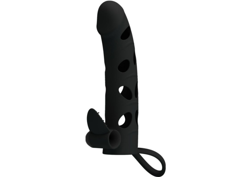 PRETTY LOVE - SILICONE COVER WITH VIBRATION 15.2 CM