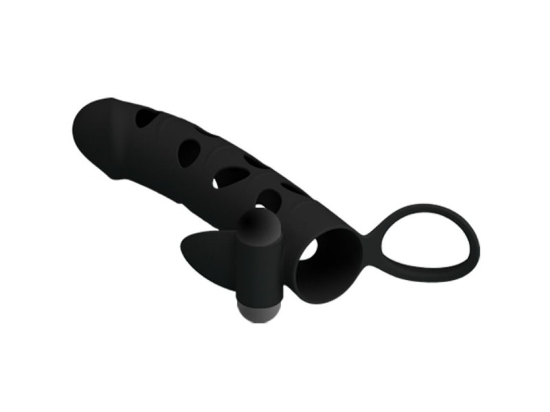 PRETTY LOVE - SILICONE COVER WITH VIBRATION 15.2 CM
