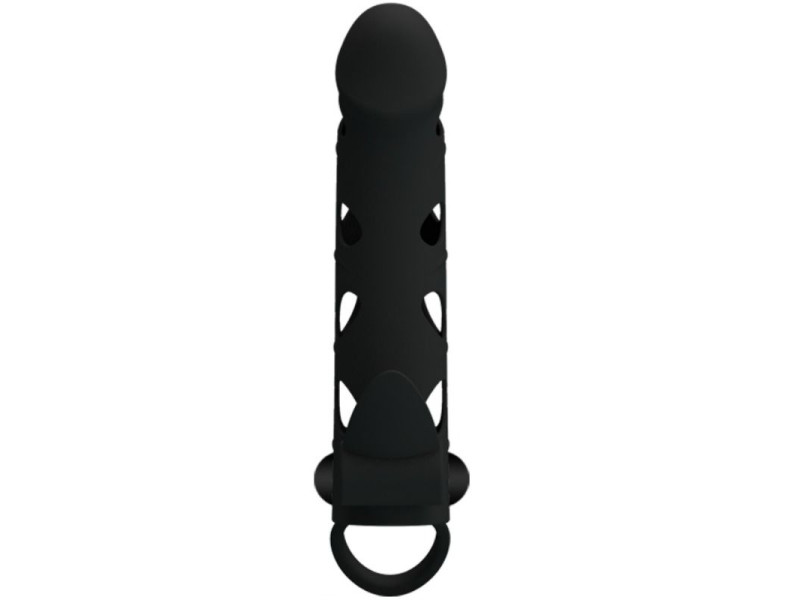 PRETTY LOVE - SILICONE COVER WITH VIBRATION 15.2 CM
