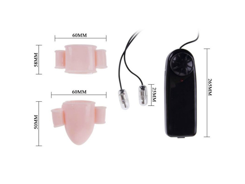 BAILE - ALFRED PENIS VIBRATOR COVERS WITH CONTROL