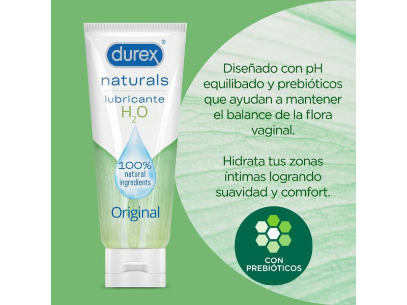 DUREX - GEL LUBRICANTE NATURALS INTIMATE 100ML