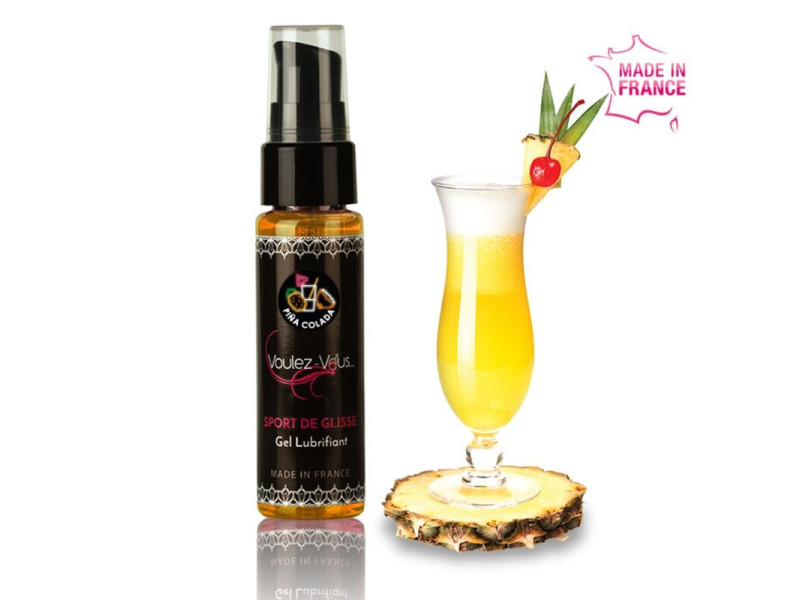 VOULEZ-VOUS - WATER-BASED LUBRICANT - PIÑA COLADA - 35 ML