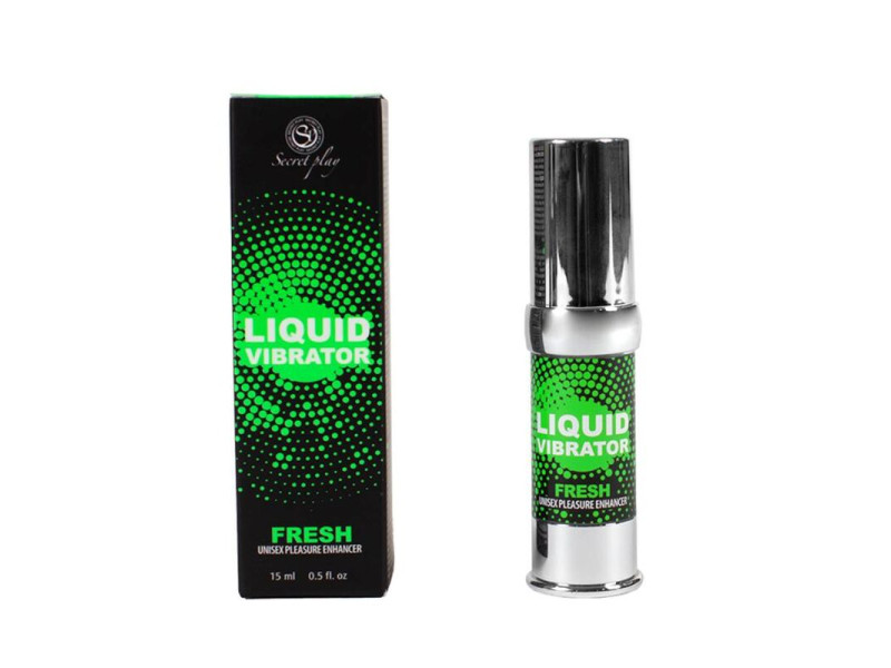 SECRETPLAY - FRESH LIQUID VIBRATOR STIMULATOR & PLEASURE INTENSIFIER 15 ML