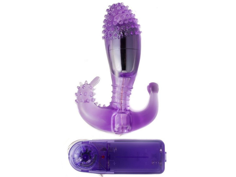 BAILE - LILAC VAGINAL AND ANAL STIMULATOR WITH VIBRATION